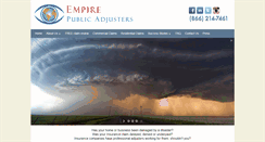 Desktop Screenshot of empirepublicadjusters.com